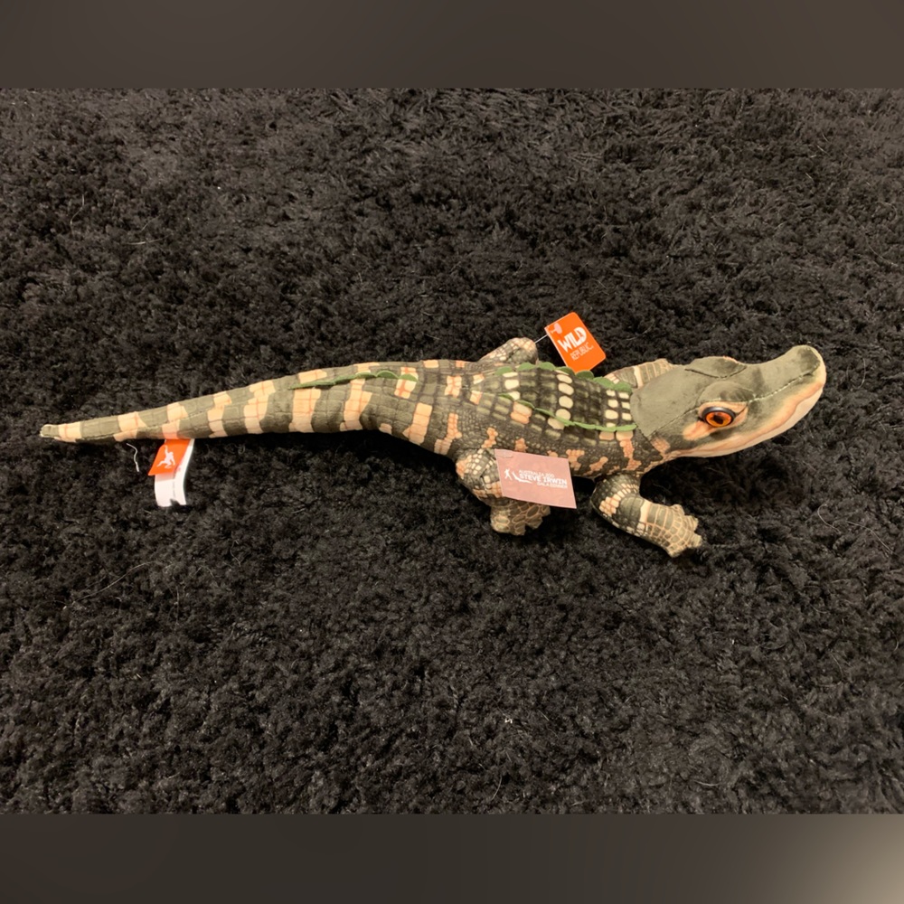 Steve Irwin the crocodile hunter collectors limited edition plush crocodile